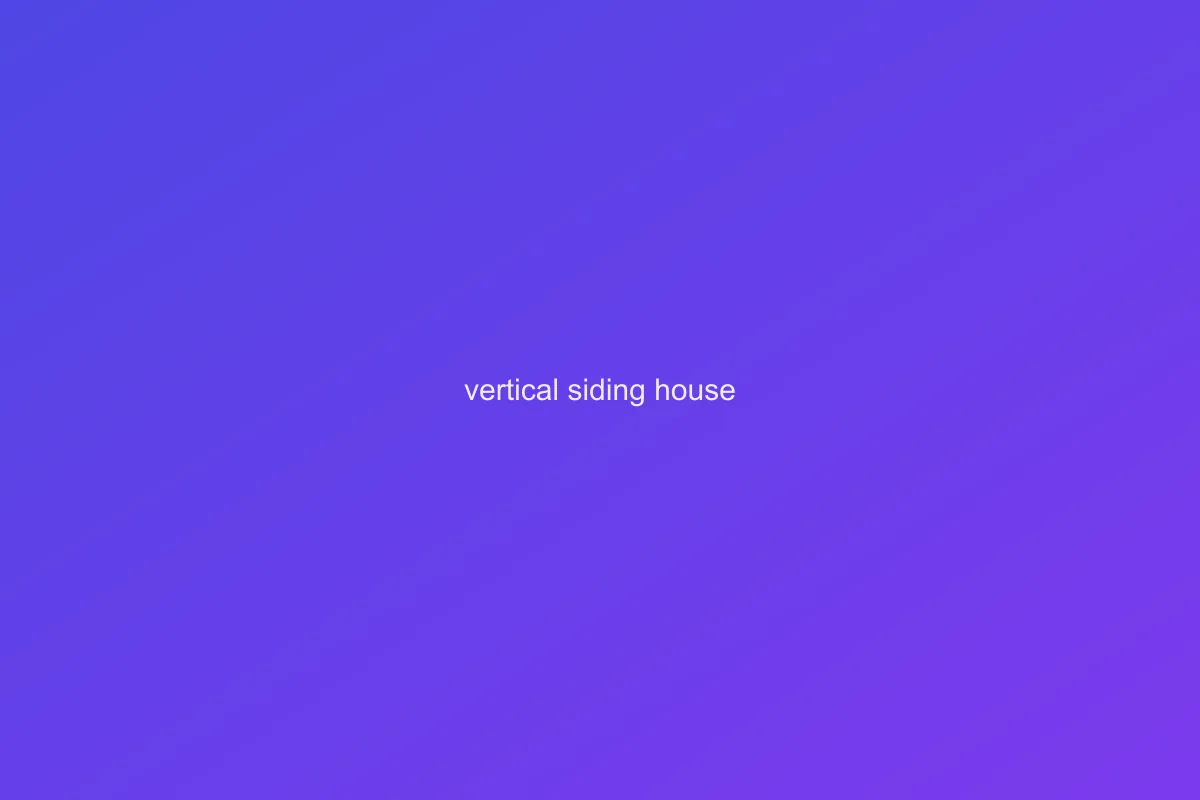 Vertical Siding siding trend